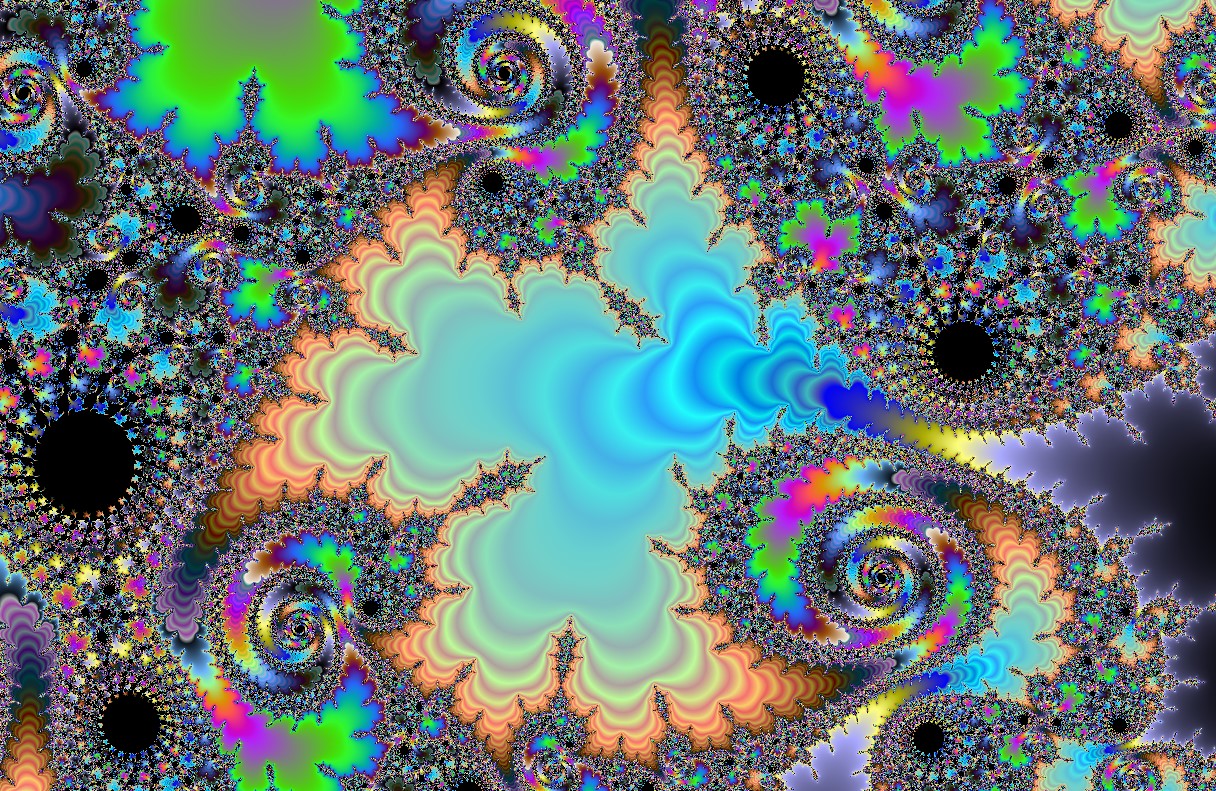 Frappante fractals - Mandelbröt details